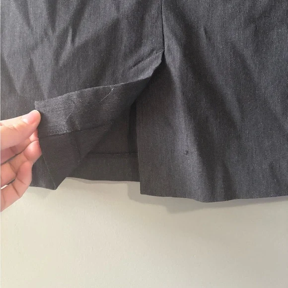 Thyme Maternity Black Pencil Skirt Small 🤰 Stretch Work Office Business Casual - Picture 6 of 8